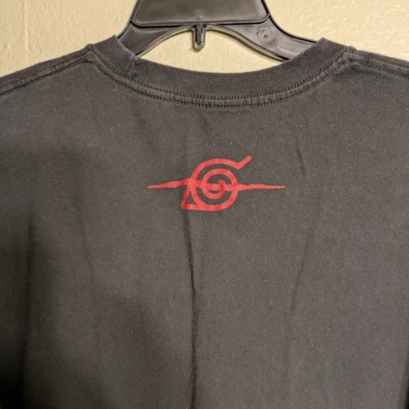 Naruto Black and Red Graphic Men's Shirt Size Xl Pre-owned Ripple Function - Picture 4 of 5